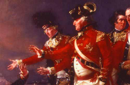 John Trumbull Detail of The Sortie Made by the Garrison of Gibraltar China oil painting art